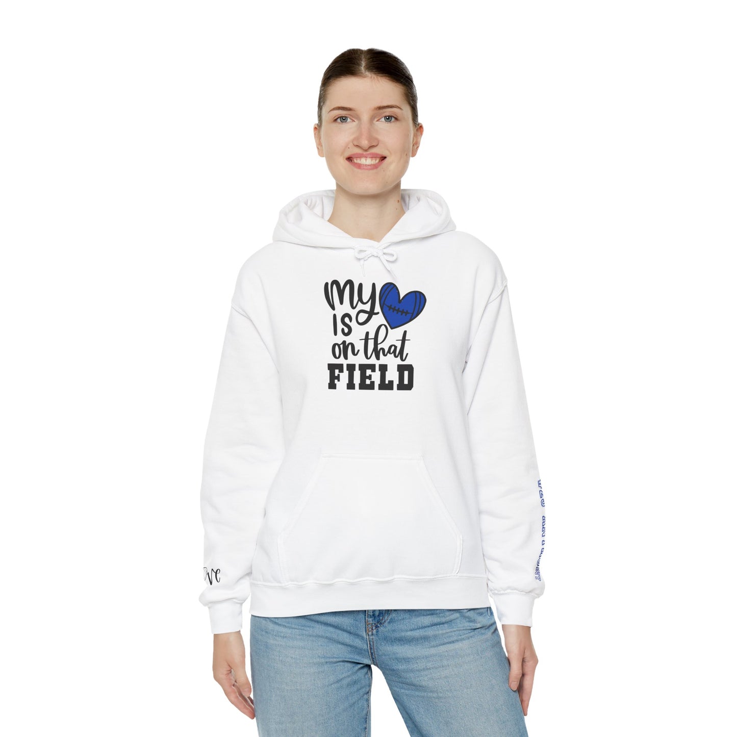 Personalized Football Mom Hoodie