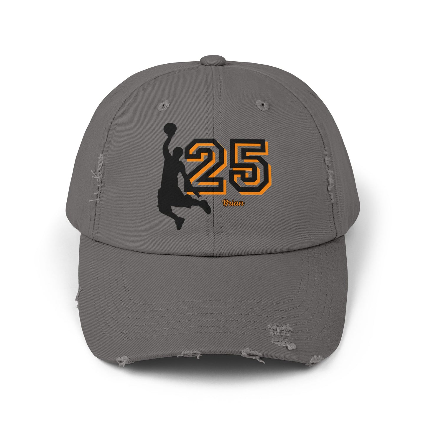 Basketball Mom Distressed Cap - Stylish & Casual Gift for Sports Moms