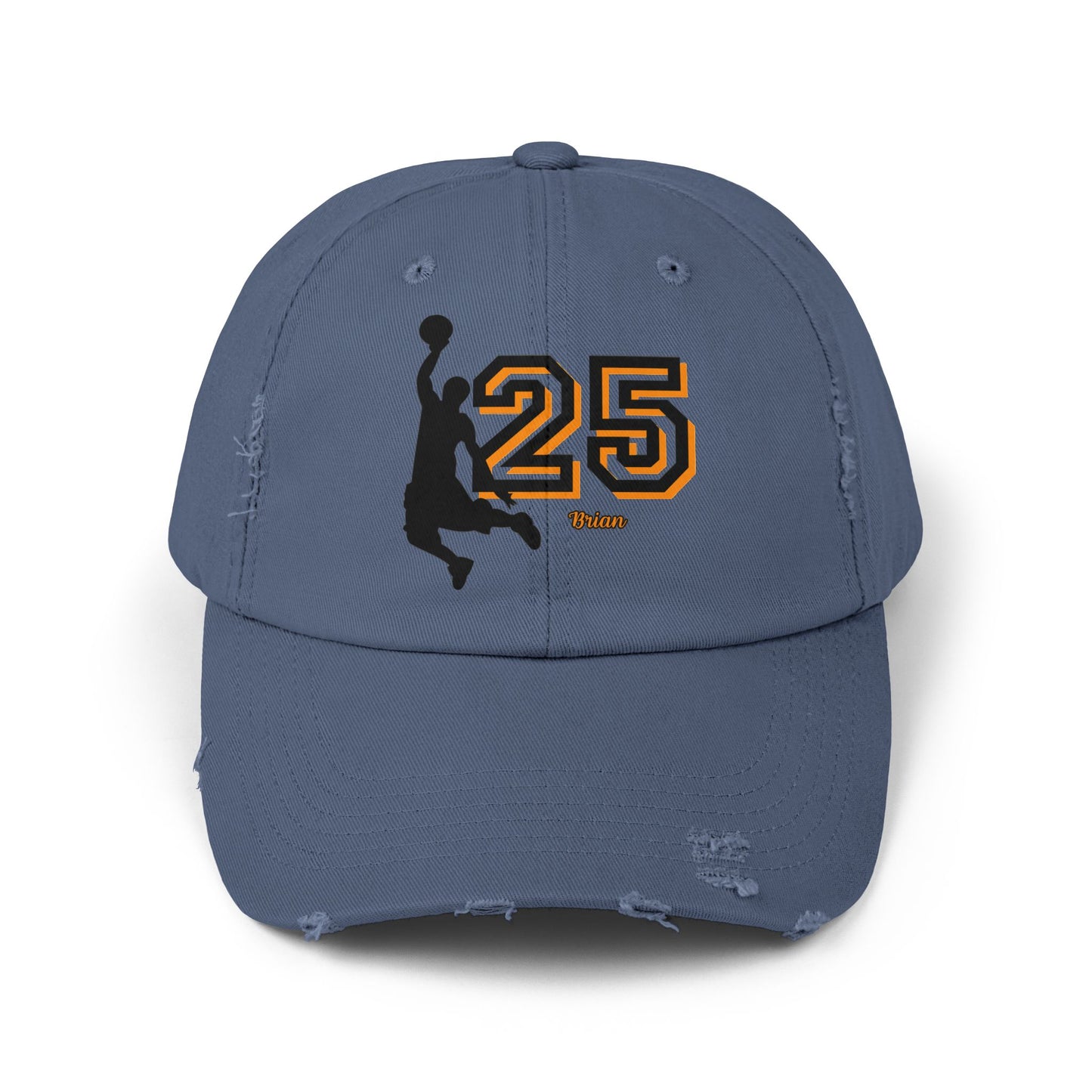 Basketball Mom Distressed Cap - Stylish & Casual Gift for Sports Moms