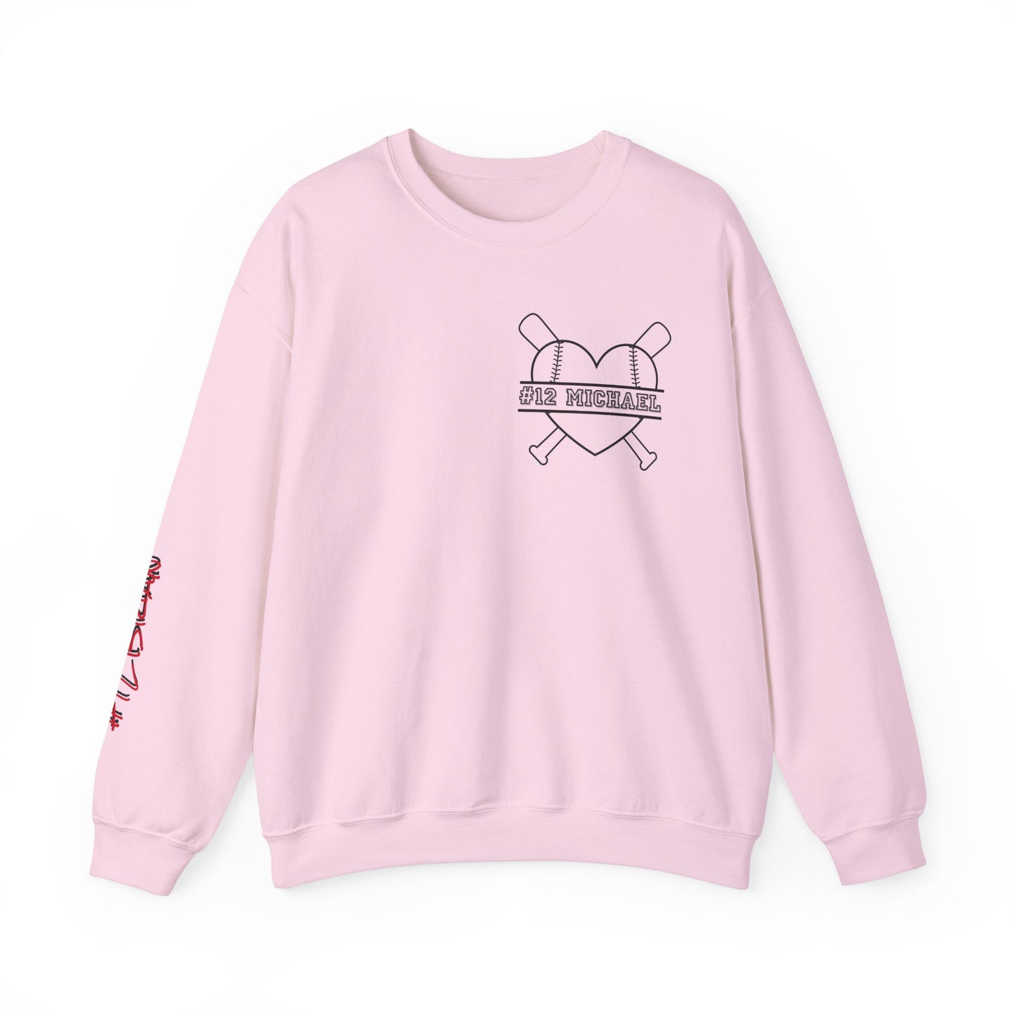 Personalized Baseball Mom Sweatshirt