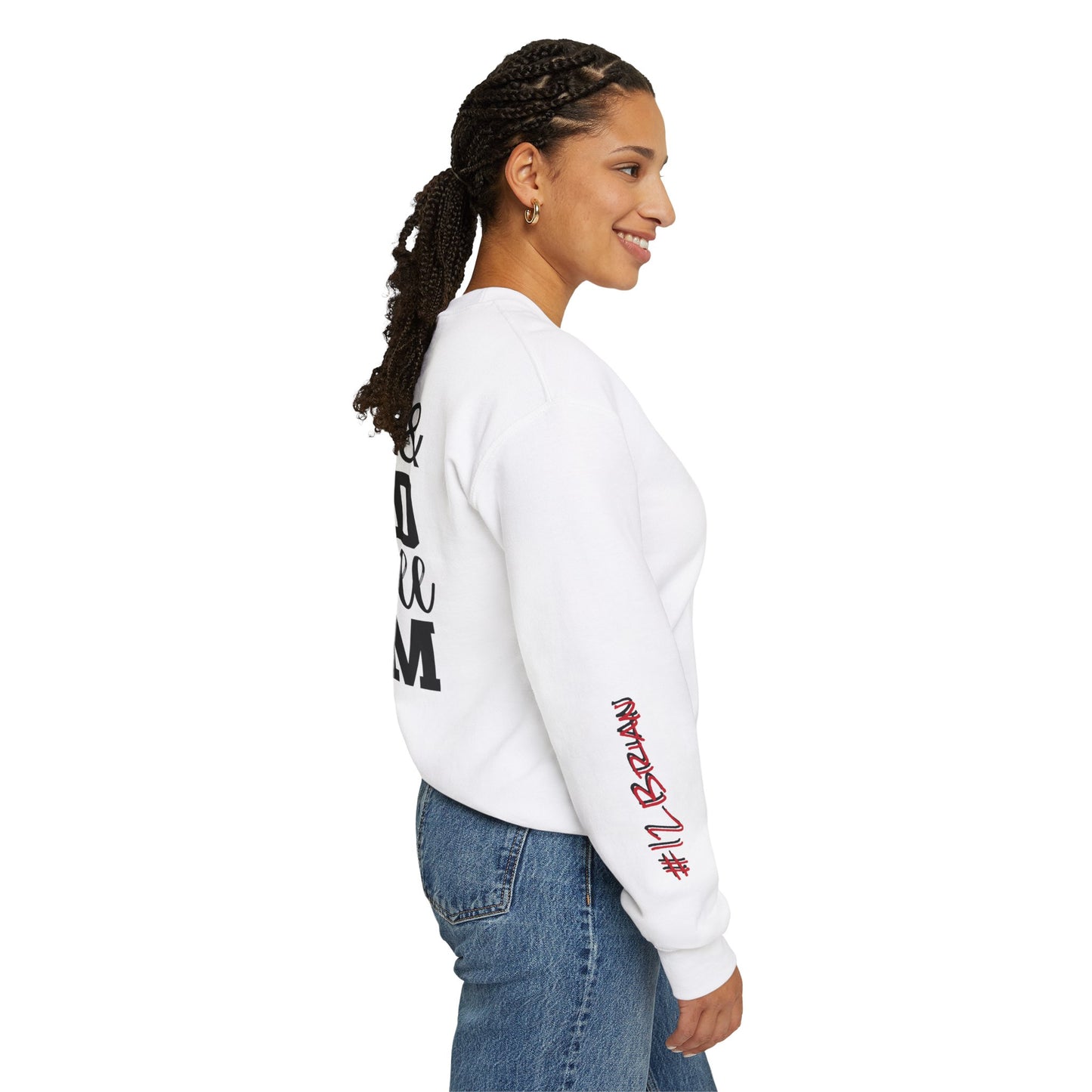 Personalized Baseball Mom Sweatshirt
