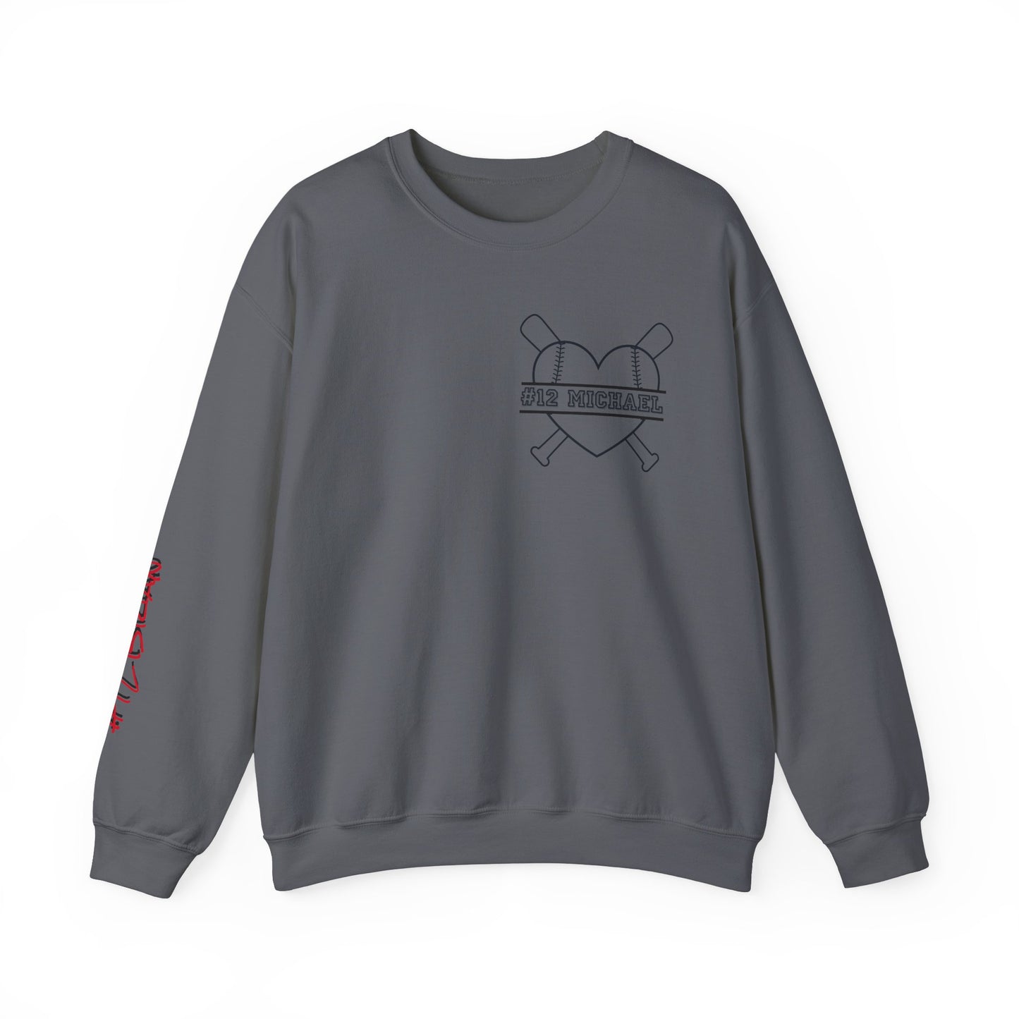 Personalized Baseball Mom Sweatshirt