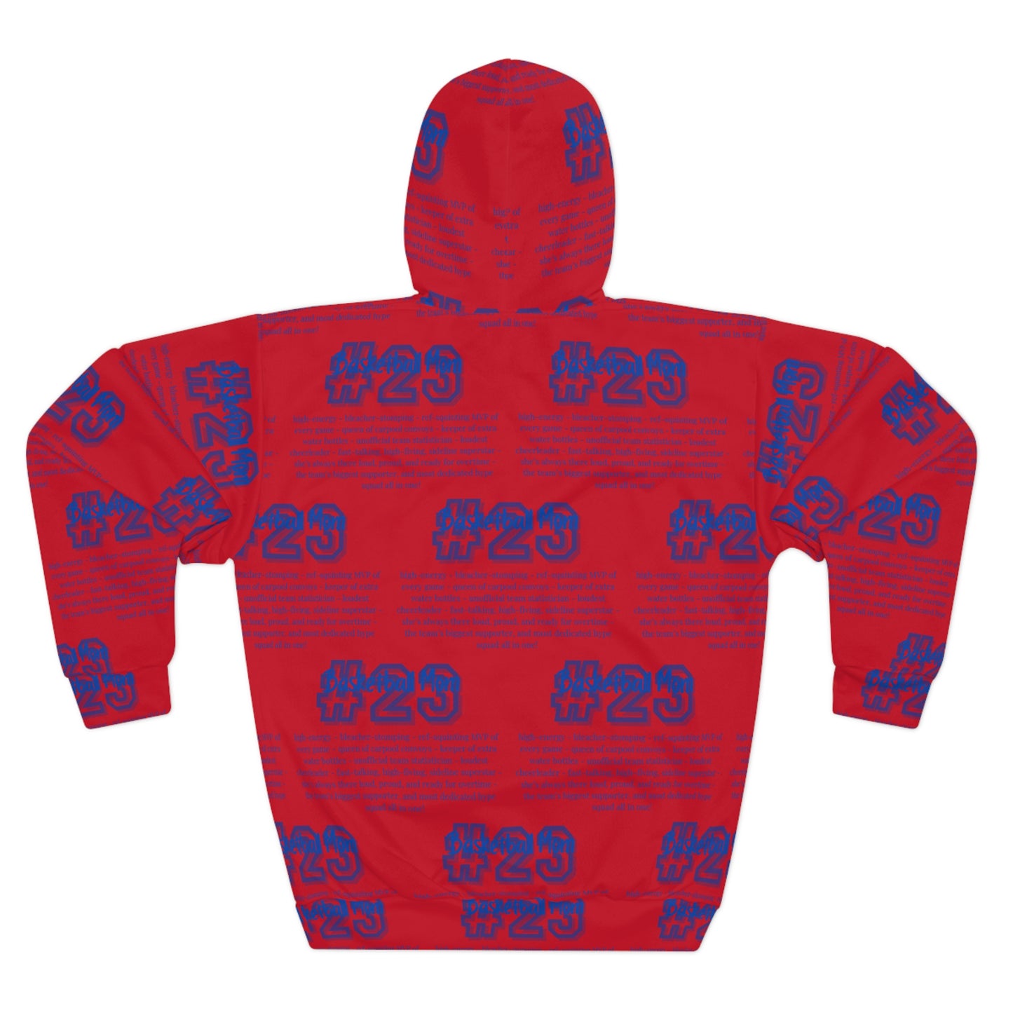 Basketball Mom Meaning Hoodie with Child's Number & Team Colors