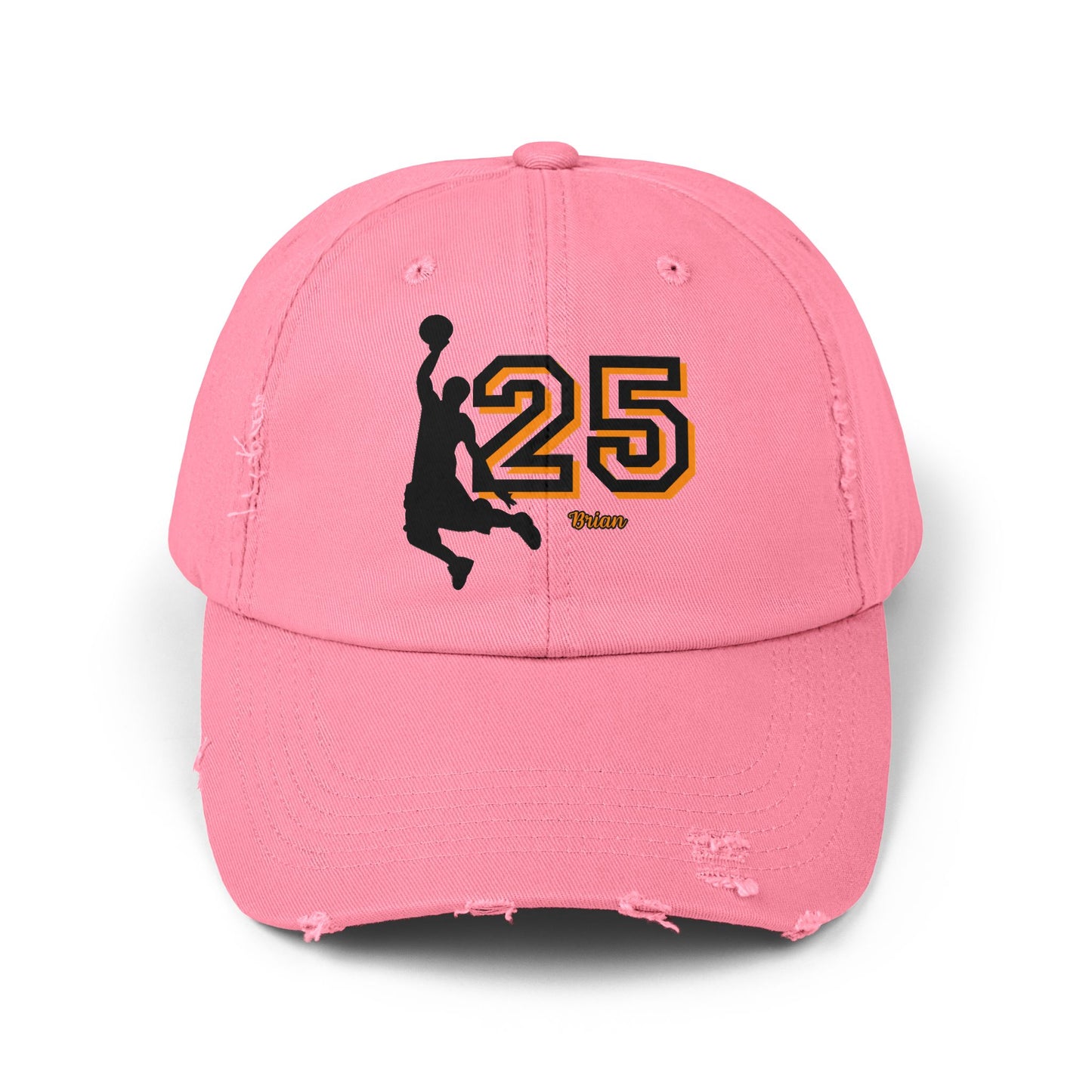 Basketball Mom Distressed Cap - Stylish & Casual Gift for Sports Moms