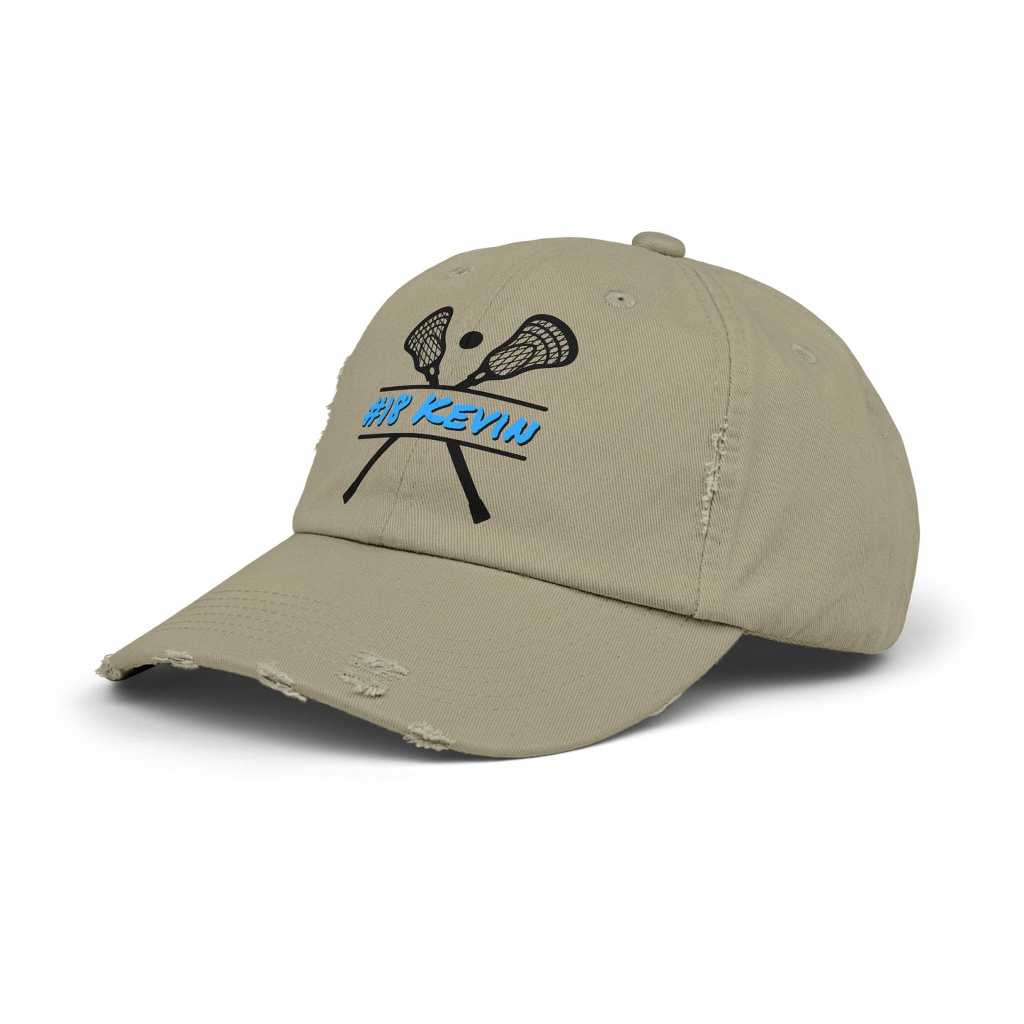 Lacrosse Mom Distressed Cap - Stylish & Casual Gift for Sports Moms