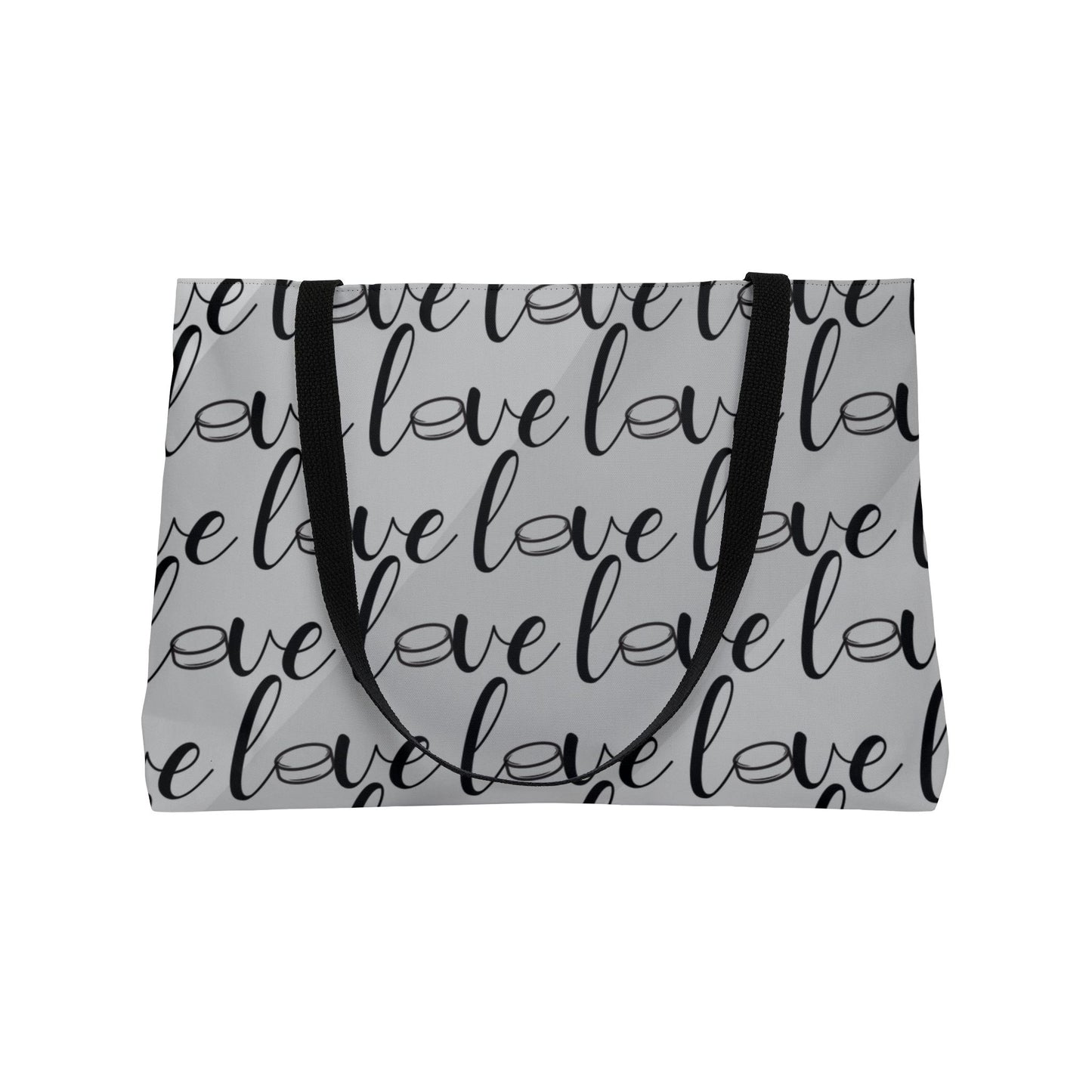 Hockey Weekender Tote Bag - Personalized Sports Mom Gift