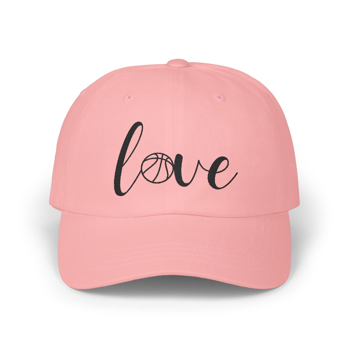 Personalized Basketball Mom Cap with Heart Design
