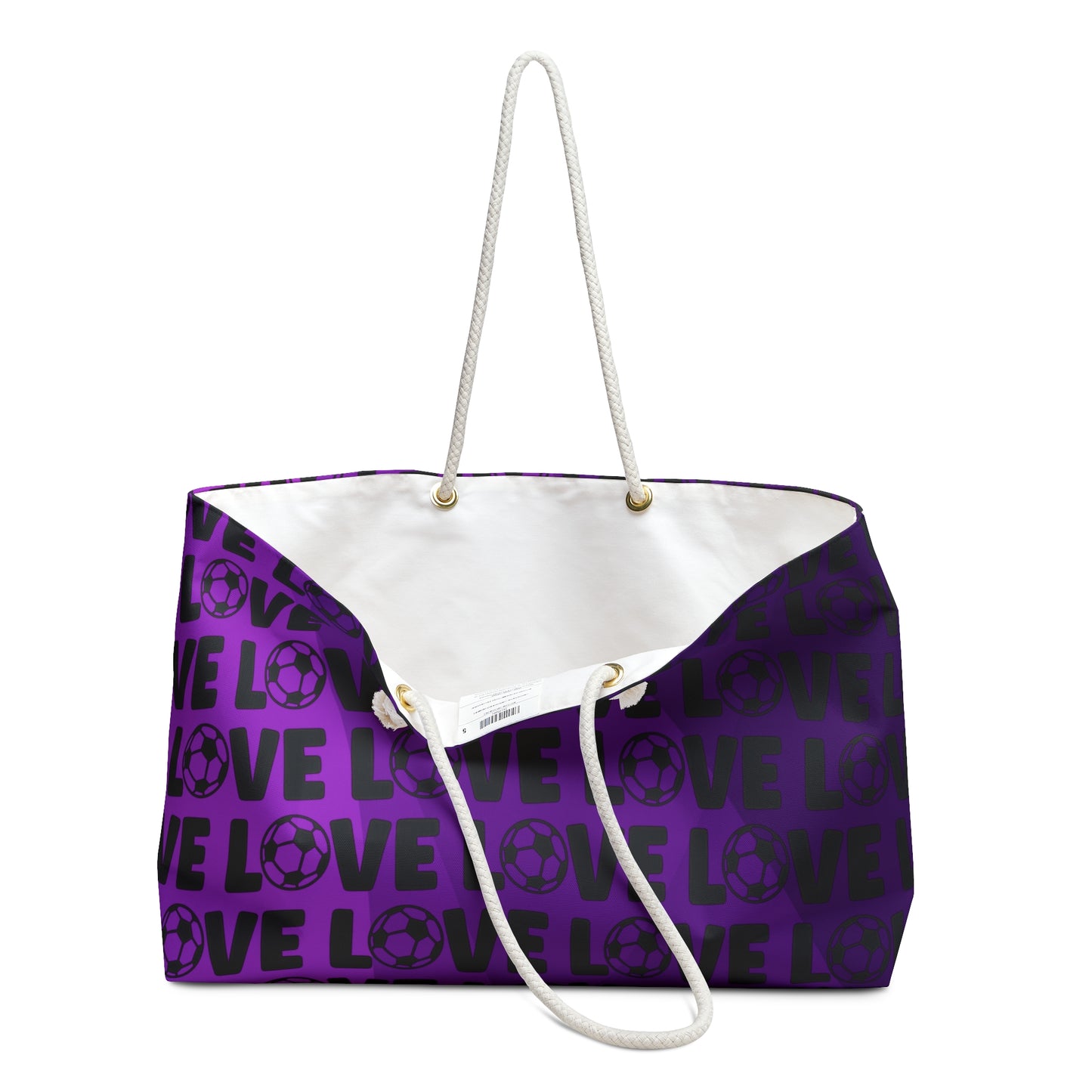 Drawstring Weekender Bag - Sports Parents Soccer Mom Personalize