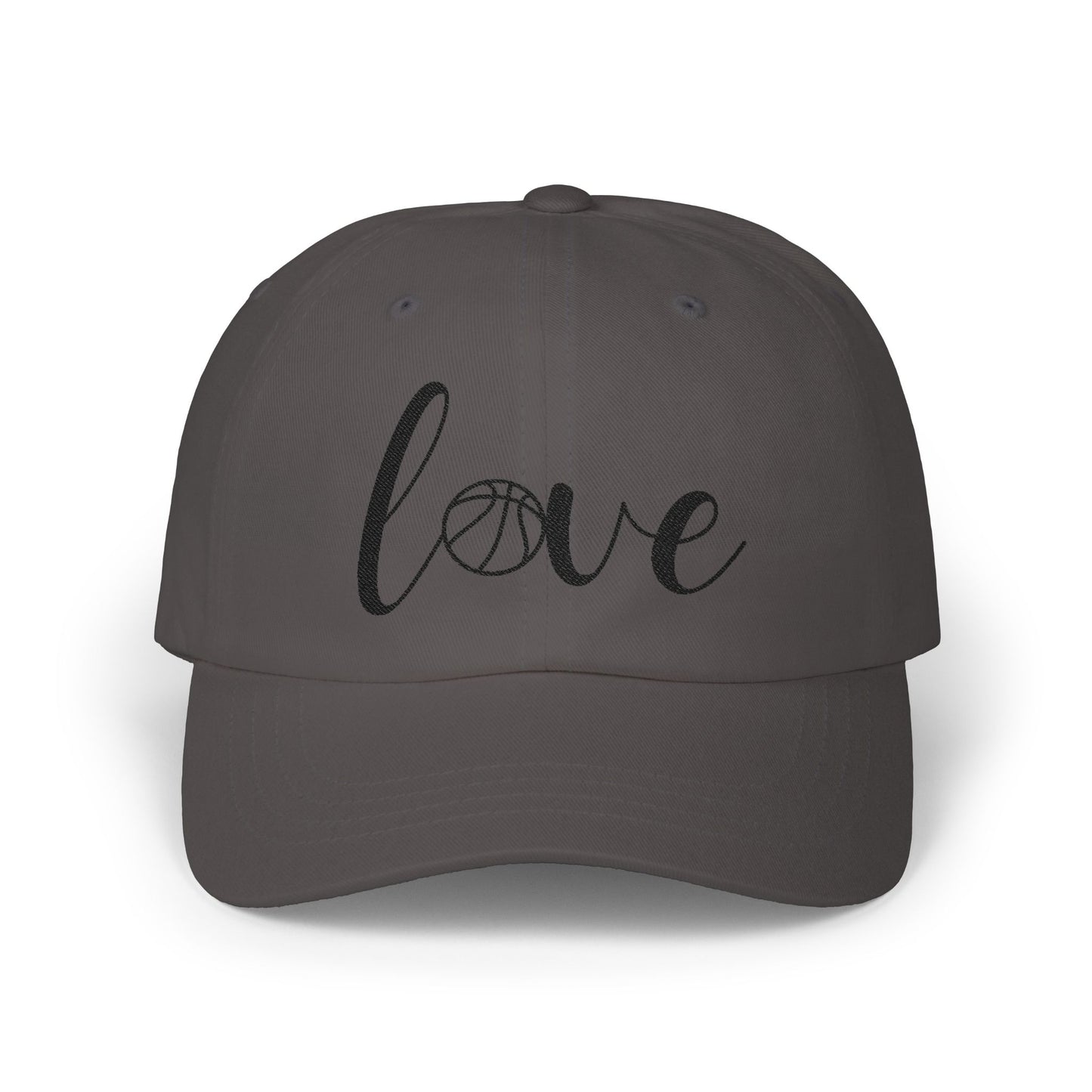 Personalized Basketball Mom Cap with Heart Design