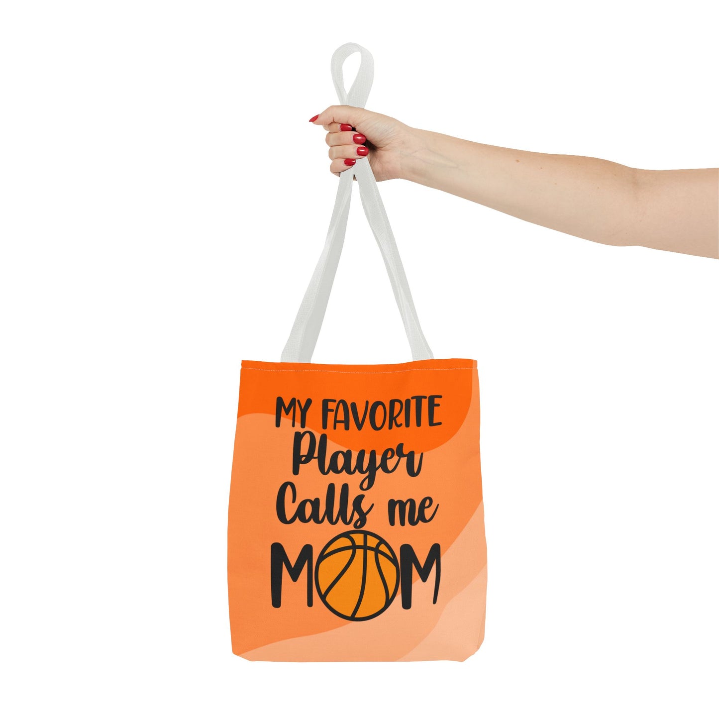 Personalized Basketball Mom Tote Bag