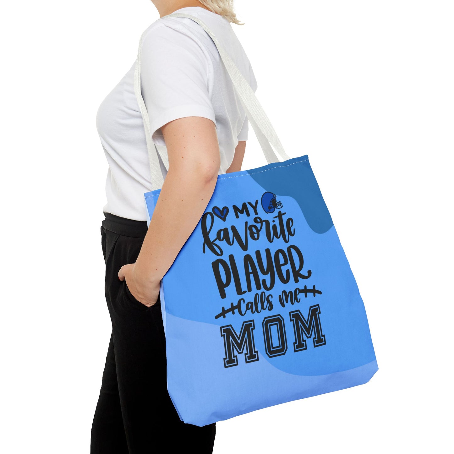 Football Mom Tote Bag