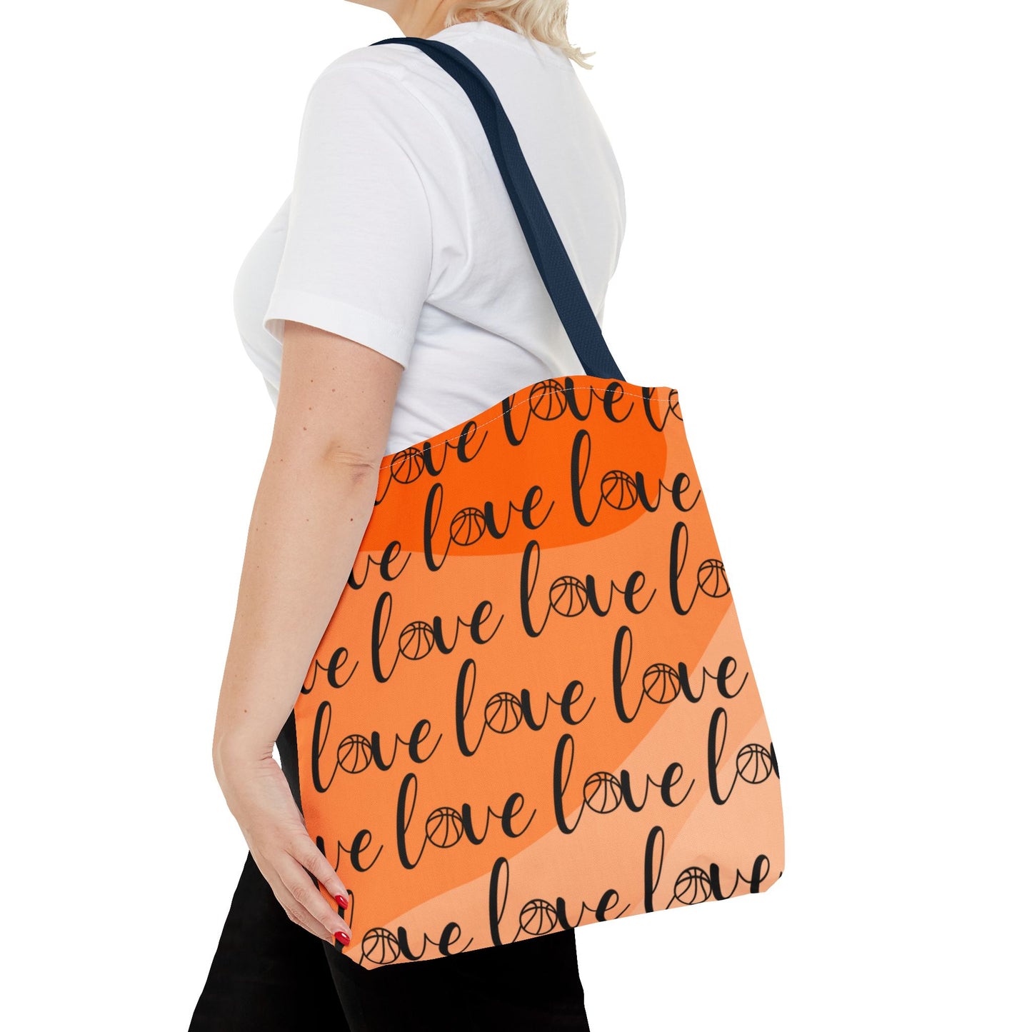 Personalized Basketball Mom Tote Bag