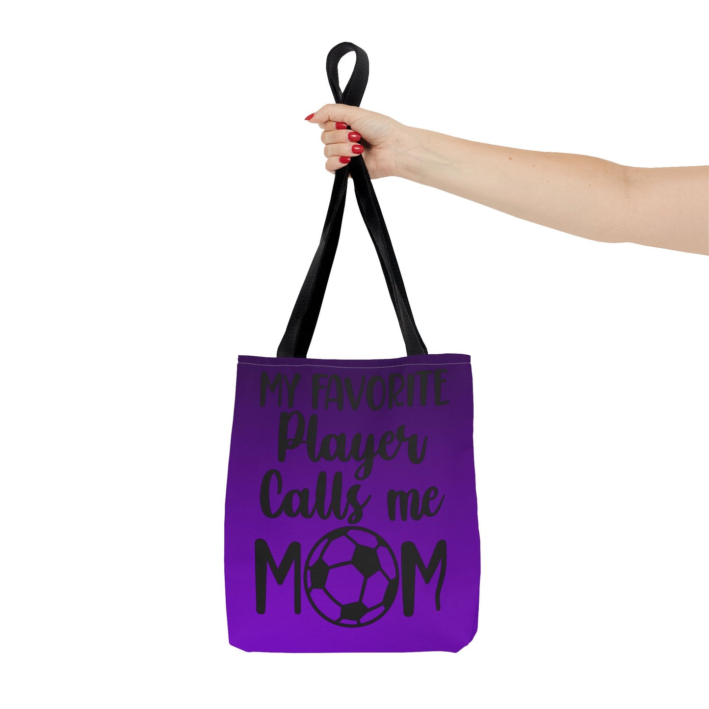 Personalized Soccer Mom Tote Bag