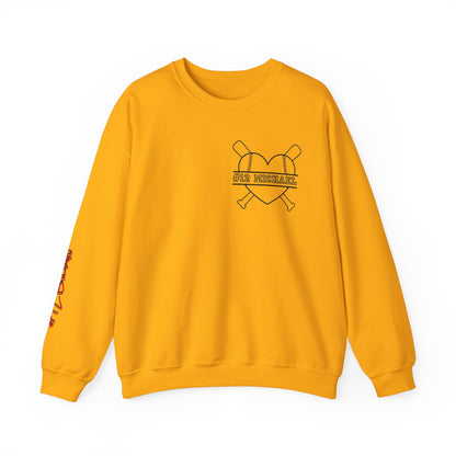 Personalized Baseball Mom Sweatshirt