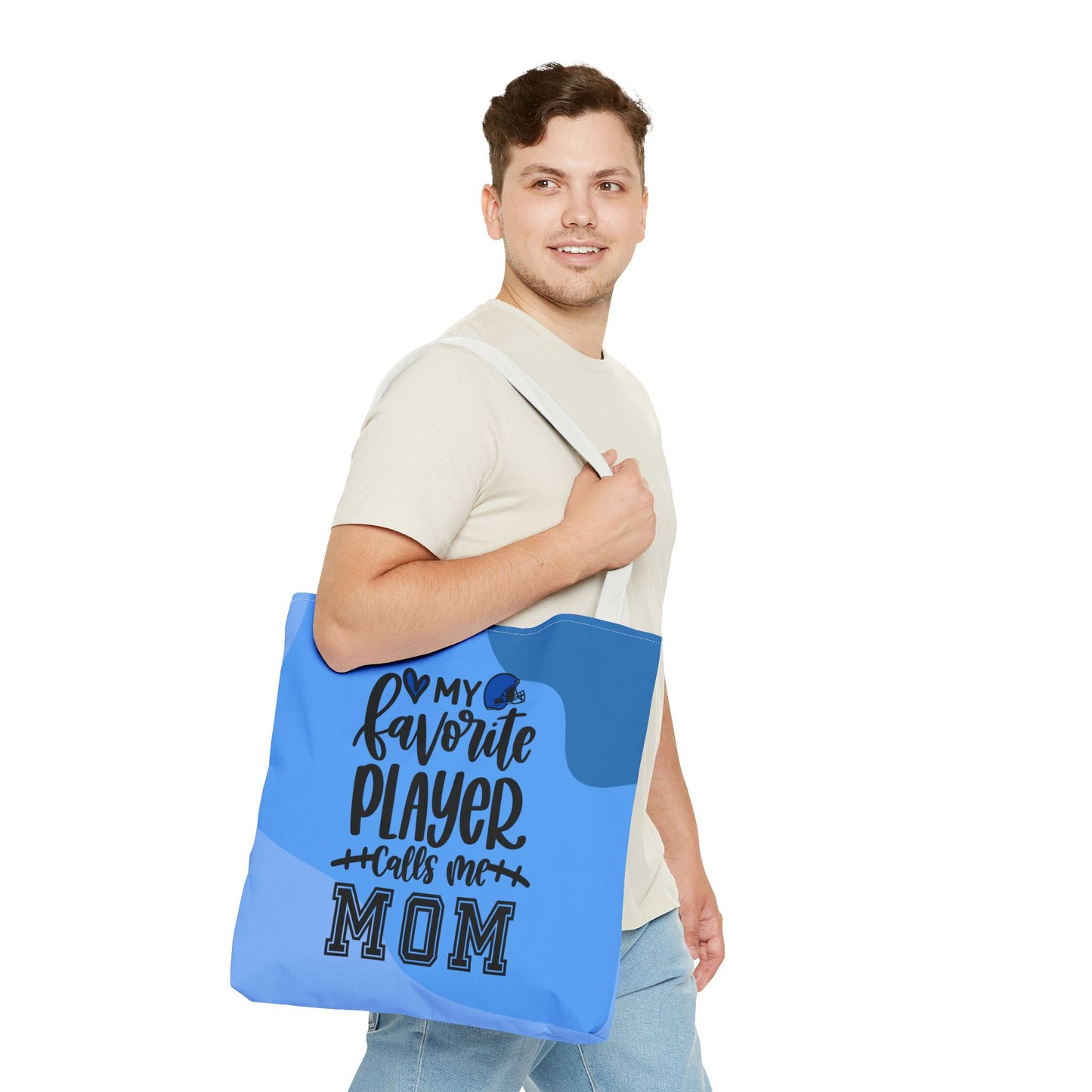 Football Mom Tote Bag