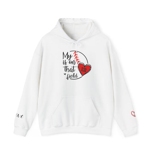 Personalized Baseball Mom Hoodie