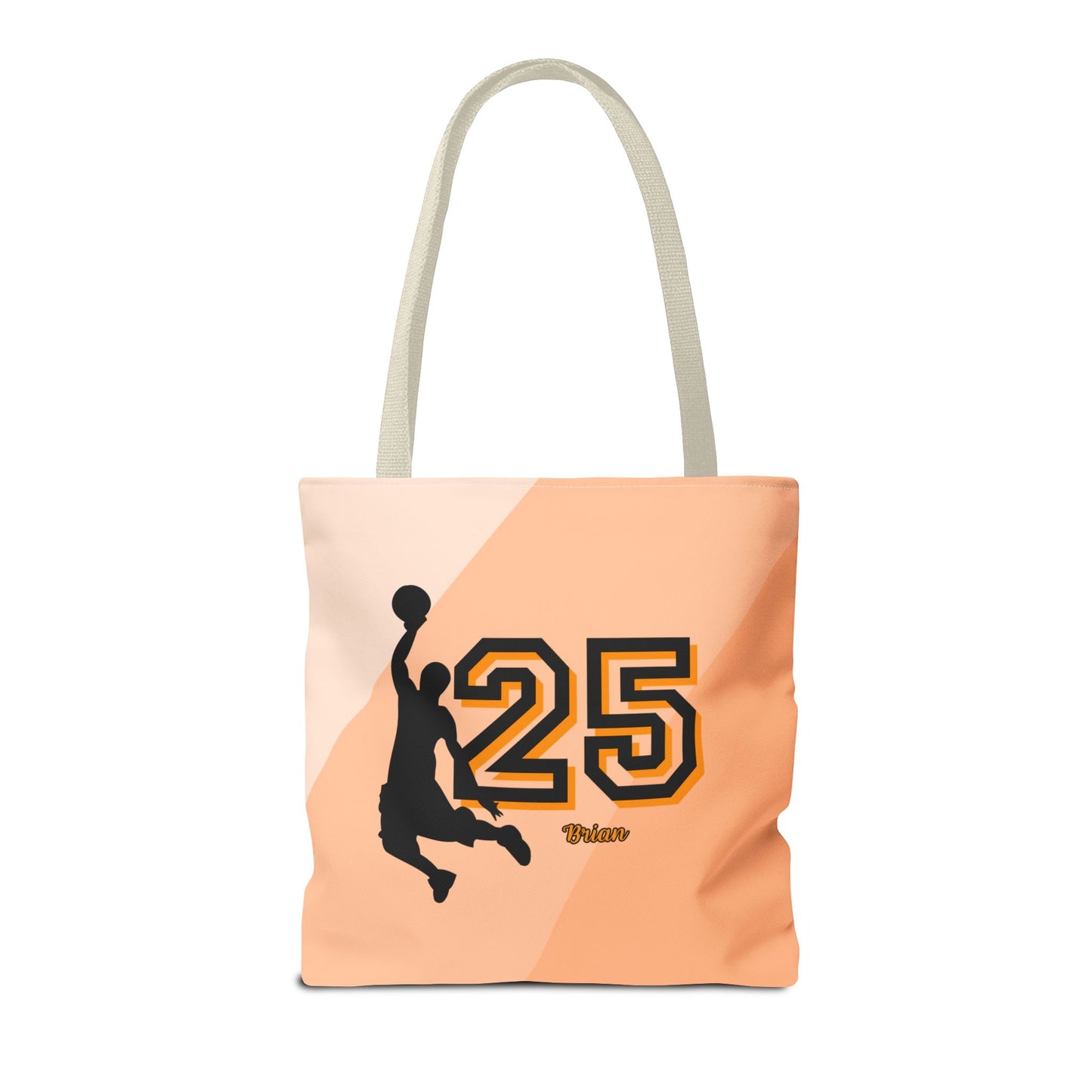 Personalized Basketball Mom Tote Bag