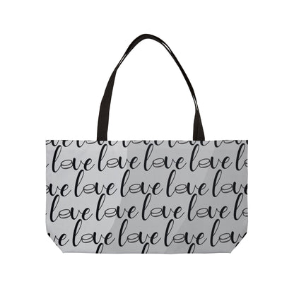 Hockey Weekender Tote Bag - Personalized Sports Mom Gift
