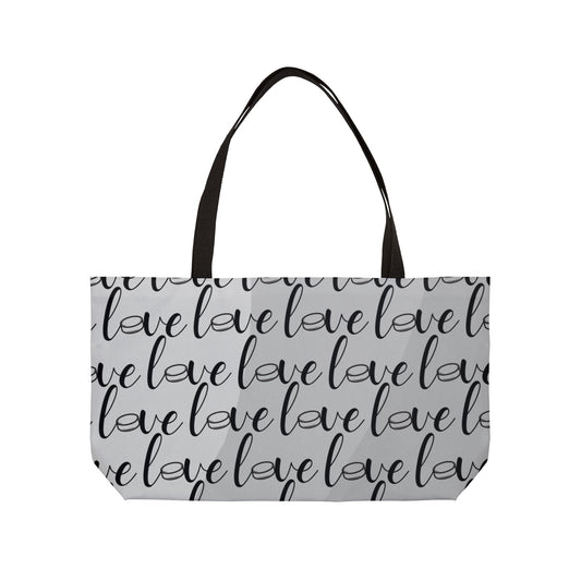 Hockey Weekender Tote Bag - Personalized Sports Mom Gift