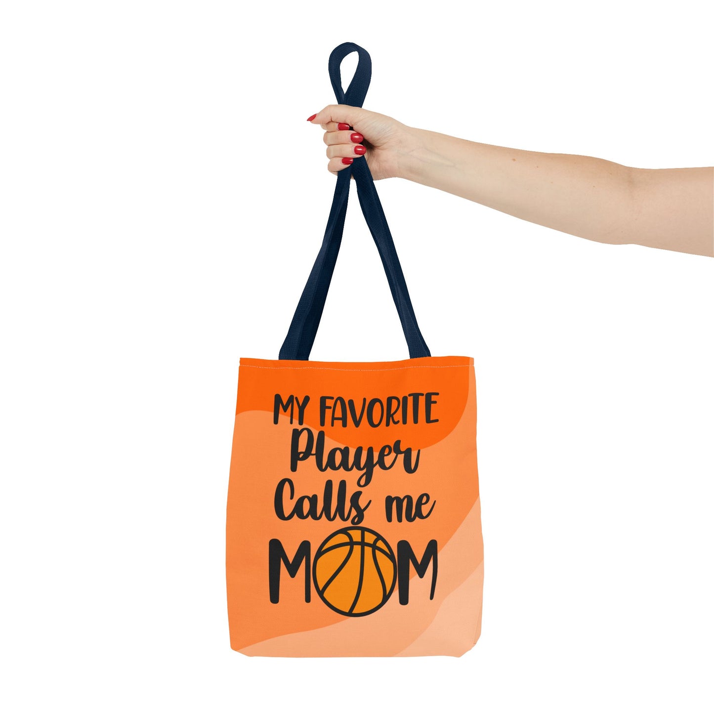 Personalized Basketball Mom Tote Bag