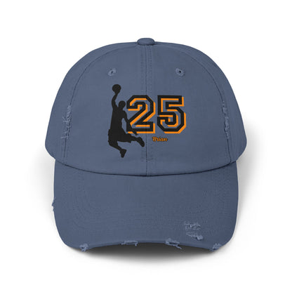 Basketball Mom Distressed Cap - Stylish & Casual Gift for Sports Moms