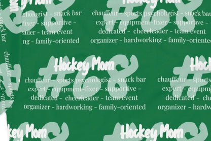 Hockey Mom Meaning Hoodie with Child's Number & Team Colors