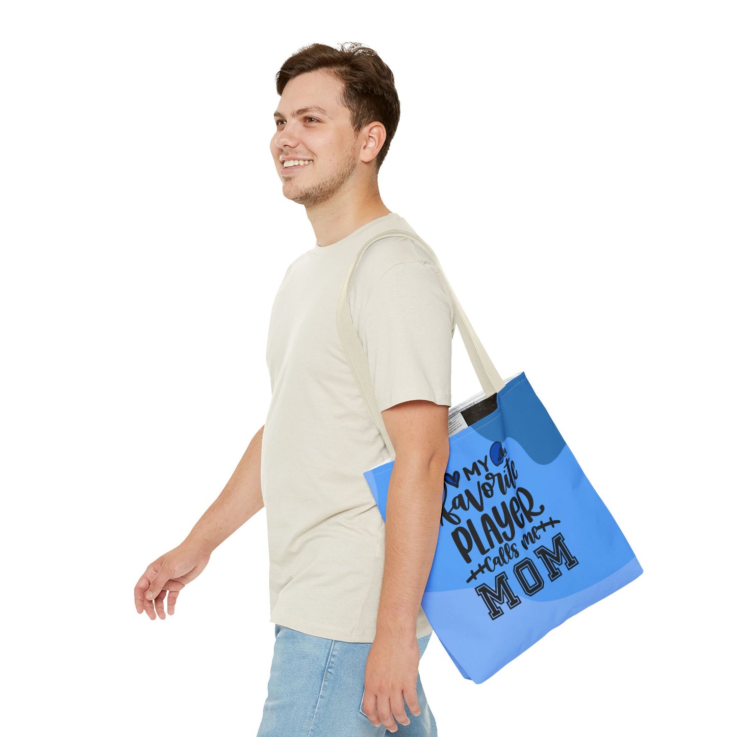 Football Mom Tote Bag