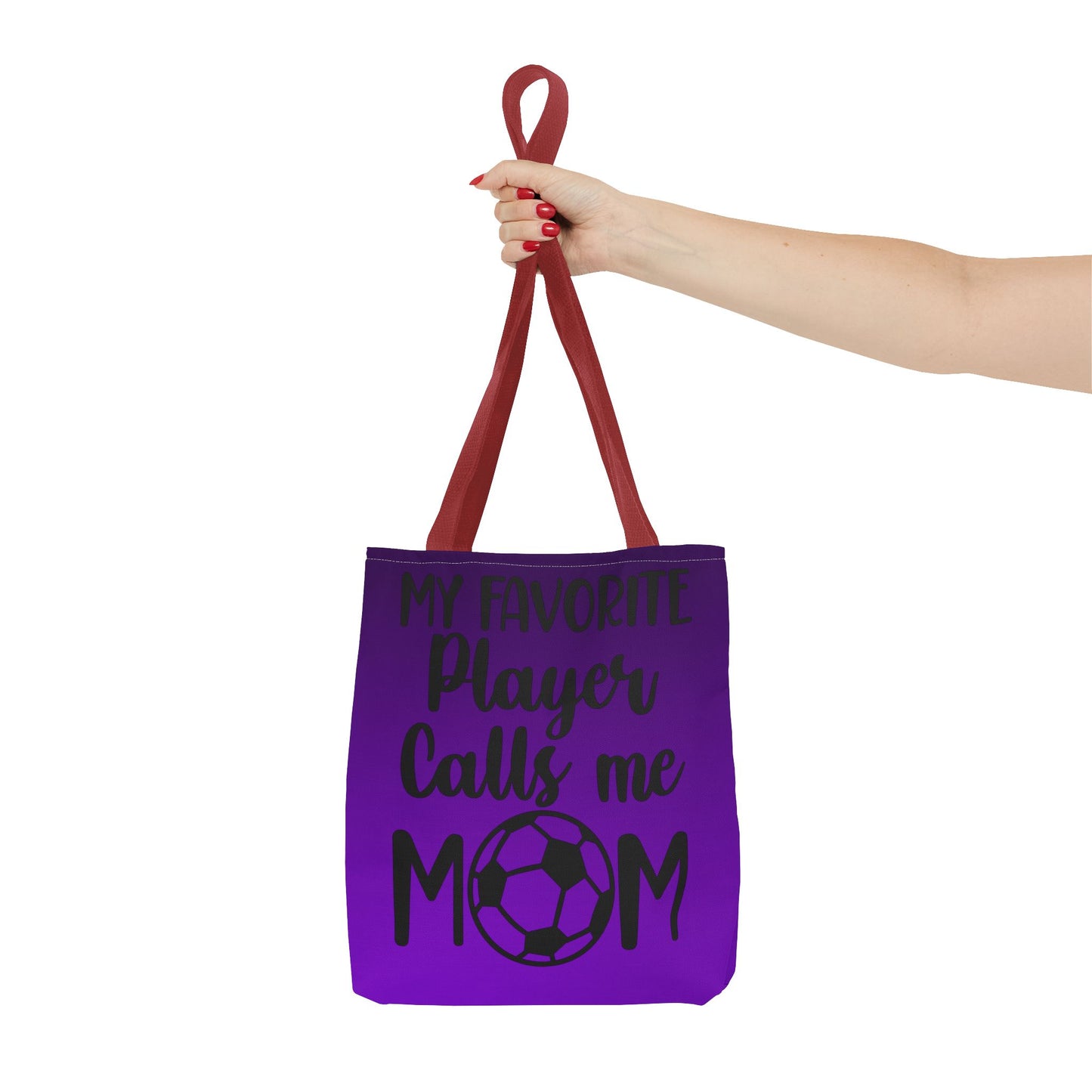 Personalized Soccer Mom Tote Bag