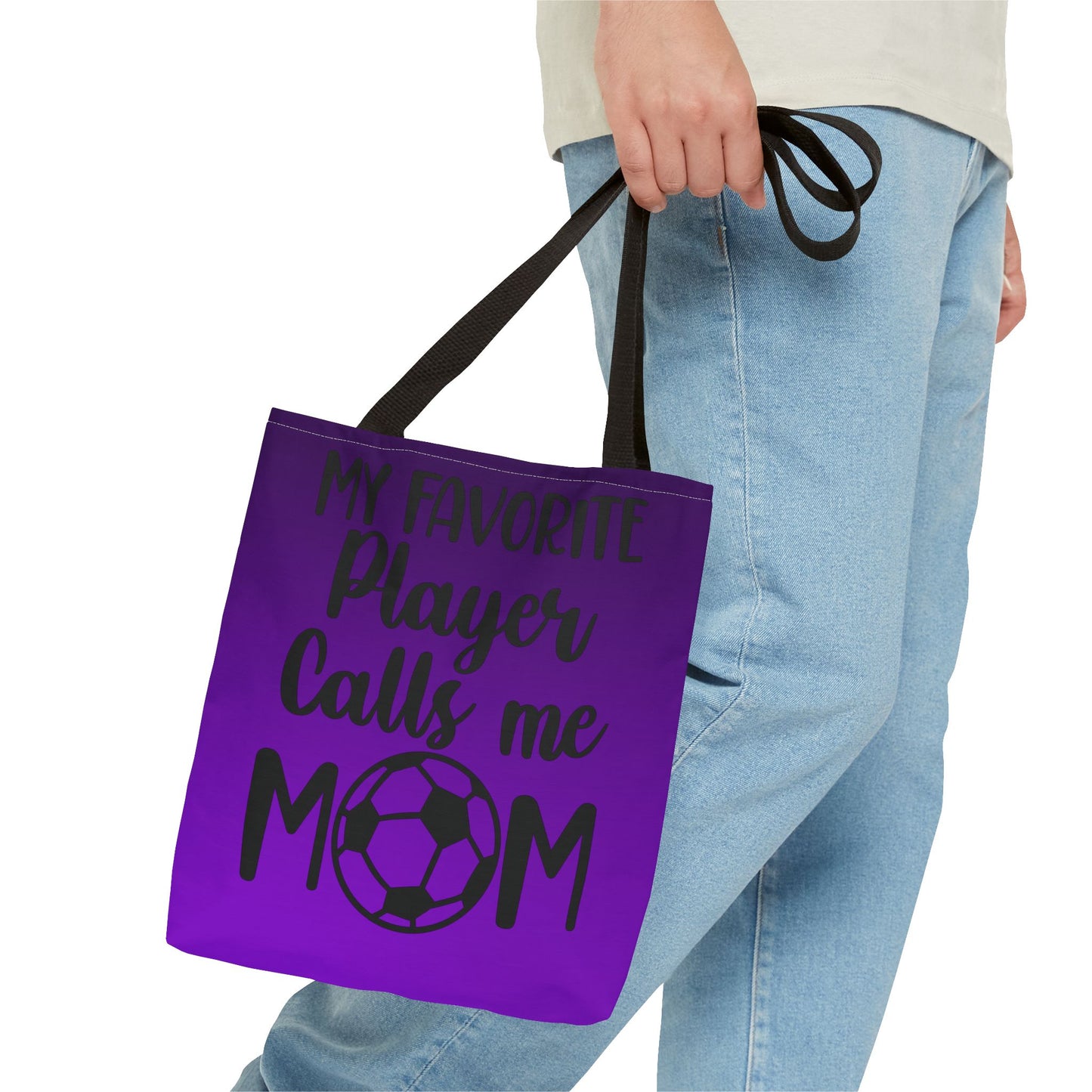 Personalized Soccer Mom Tote Bag