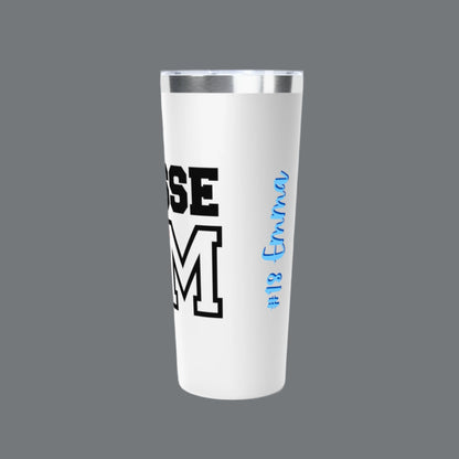 Lacrosse Mom Copper Tumbler, 22oz