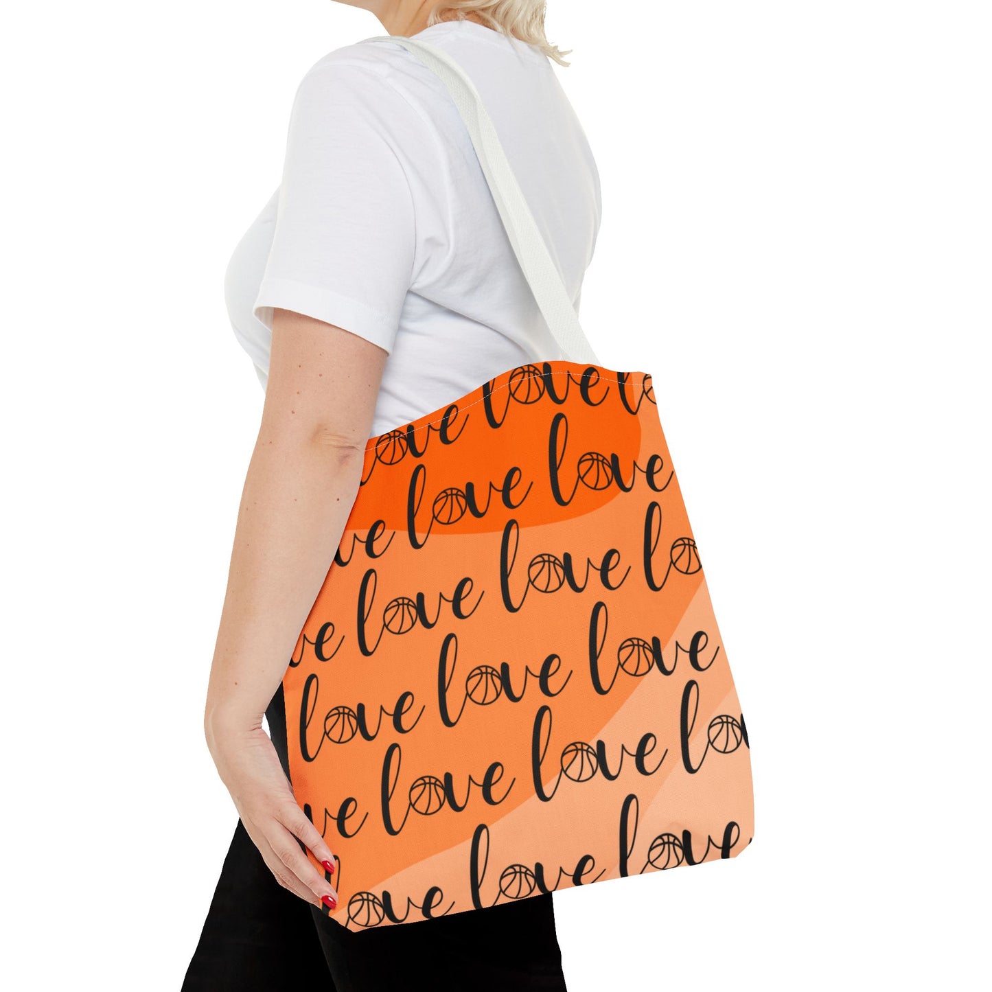 Personalized Basketball Mom Tote Bag