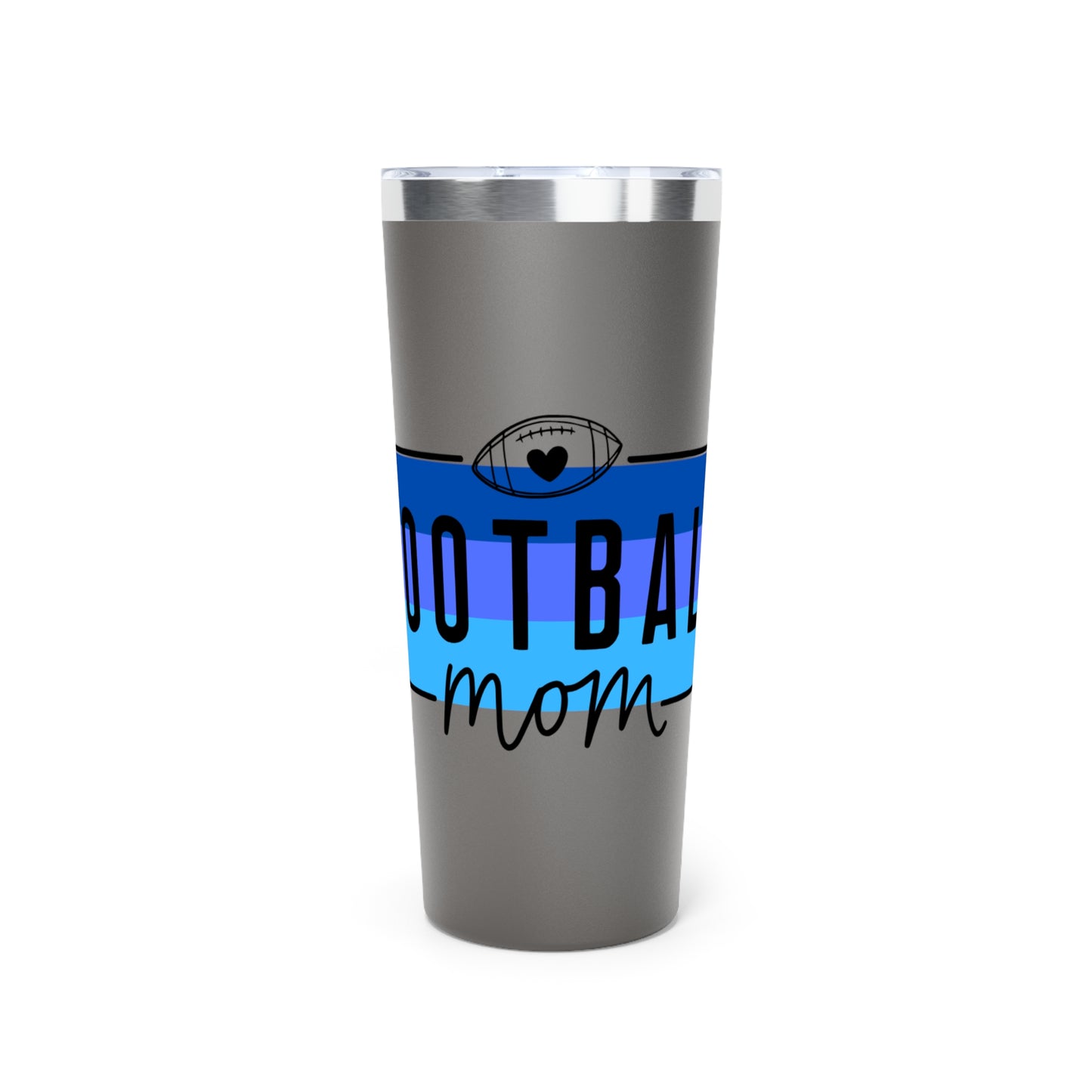 Football Mom Copper Tumbler, 22oz