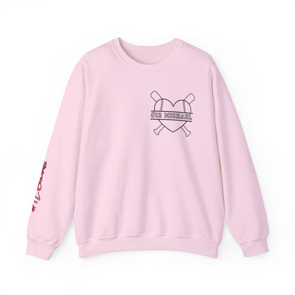 Personalized Baseball Mom Sweatshirt