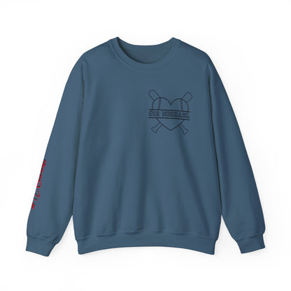 Personalized Baseball Mom Sweatshirt