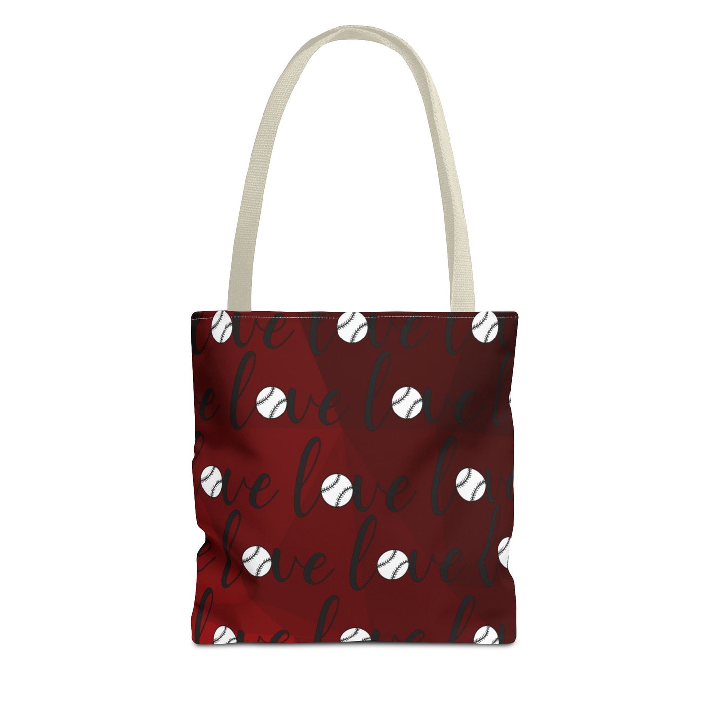 Personalized Baseball Mom Tote Bag