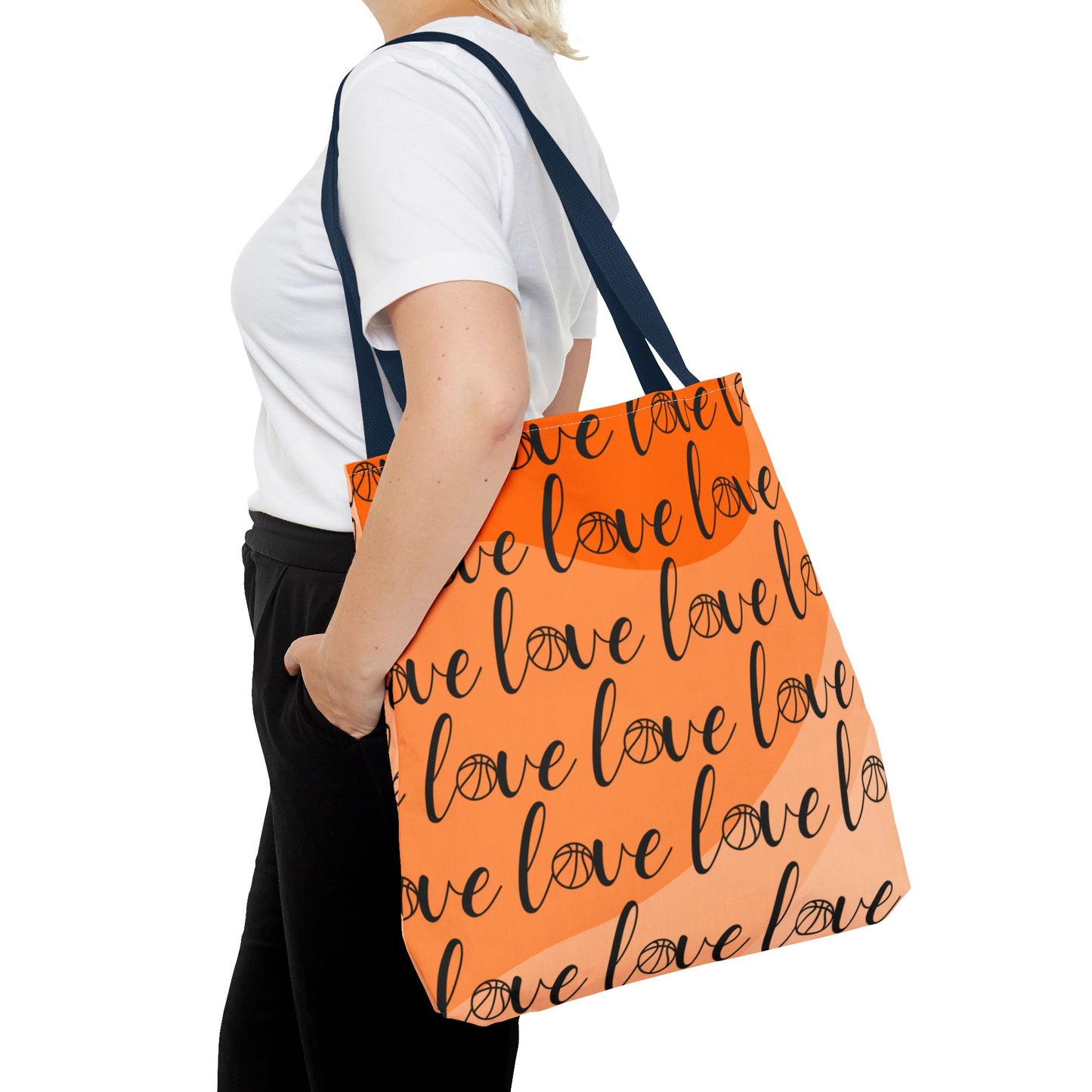 Personalized Basketball Mom Tote Bag