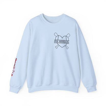 Personalized Baseball Mom Sweatshirt