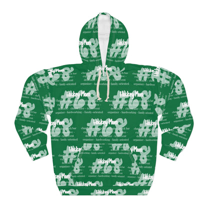 Hockey Mom Meaning Hoodie with Child's Number & Team Colors