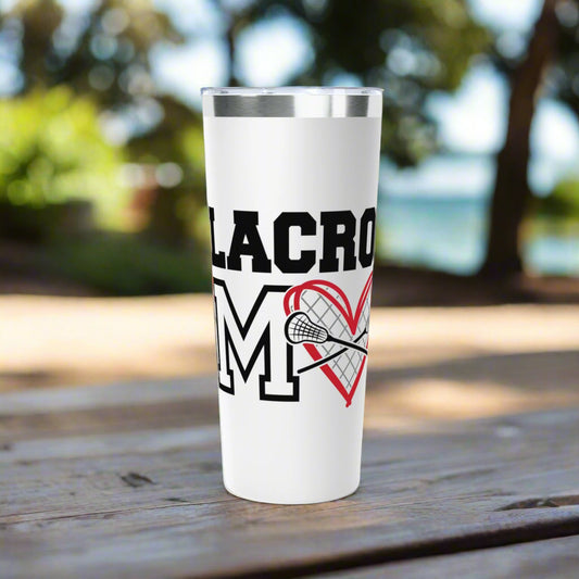 Lacrosse Mom Copper Tumbler, 22oz