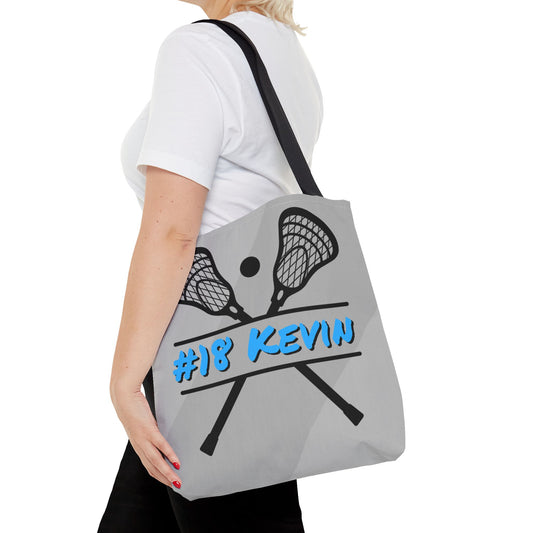 Personalized Lacrosse Mom Tote Bag, custom mom's gift