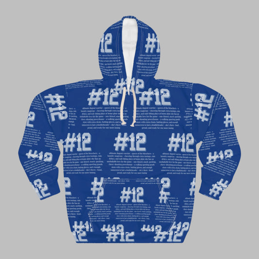 Baseball Mom Hoodie with Child's Number & Team Colors