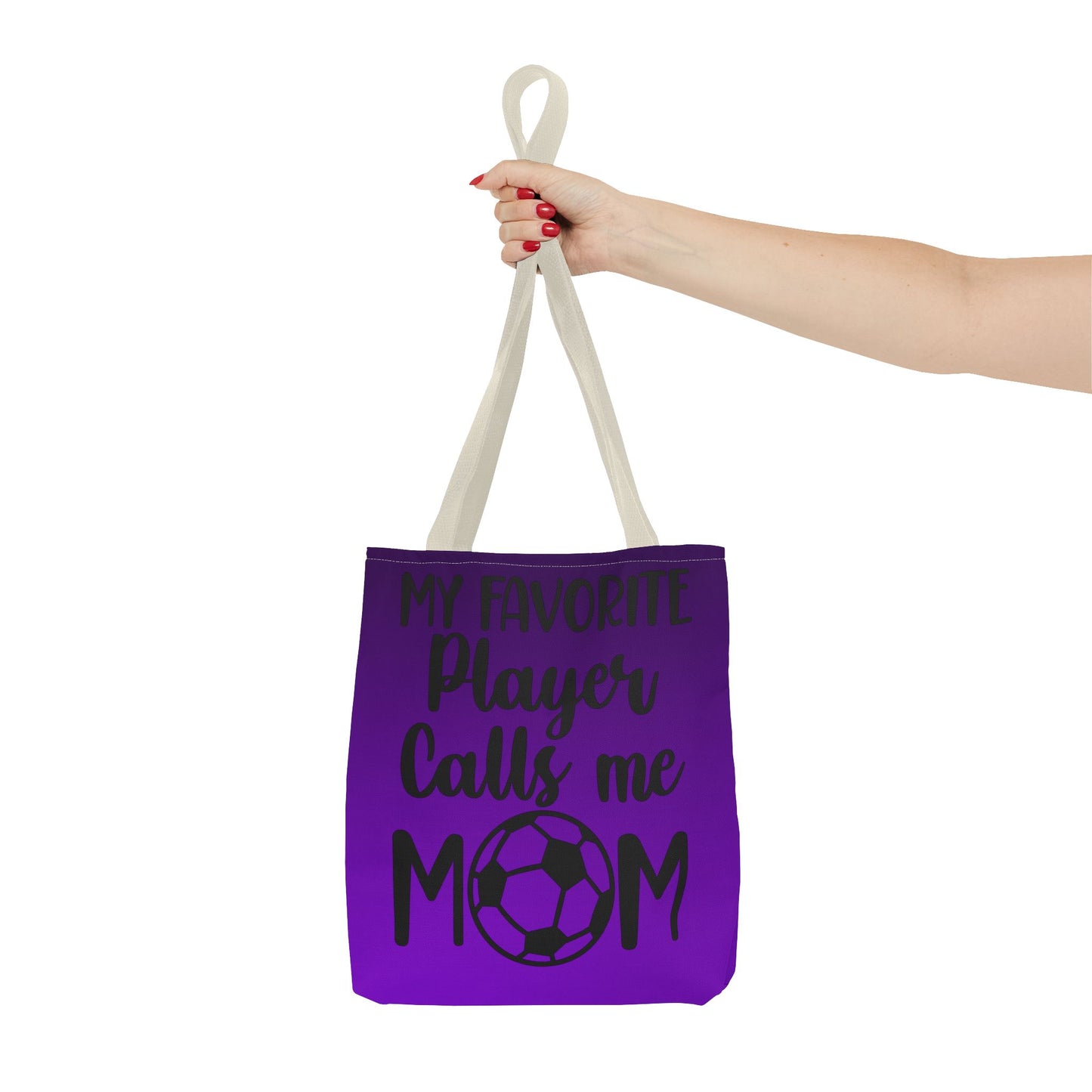 Personalized Soccer Mom Tote Bag