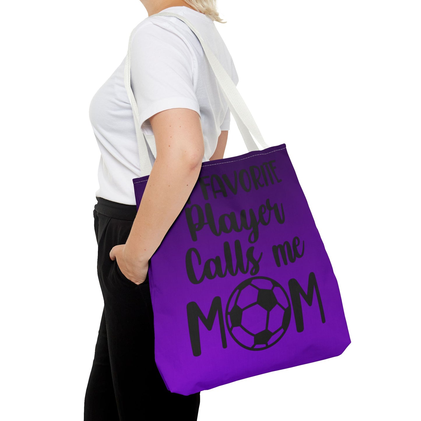 Personalized Soccer Mom Tote Bag