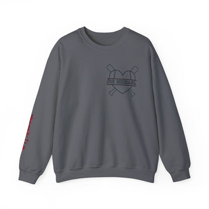 Personalized Baseball Mom Sweatshirt