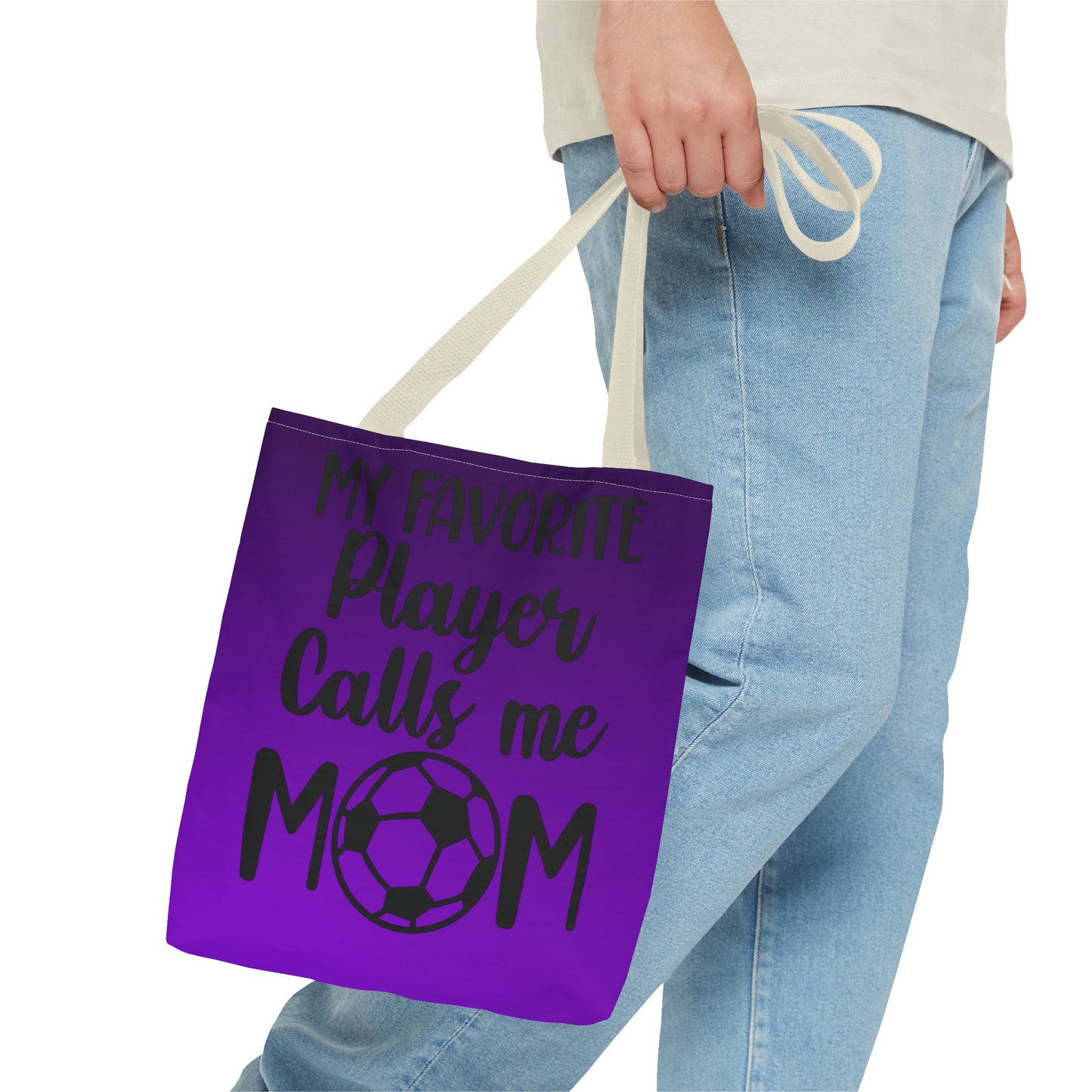 Personalized Soccer Mom Tote Bag