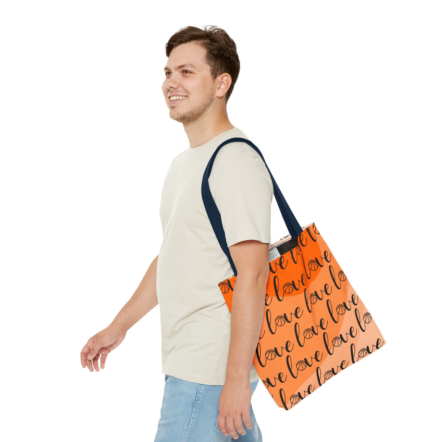 Personalized Basketball Mom Tote Bag