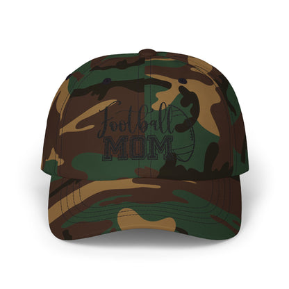 Personalized Football Mom Cap with Heart Design