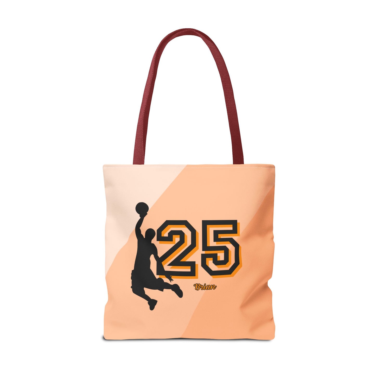 Personalized Basketball Mom Tote Bag