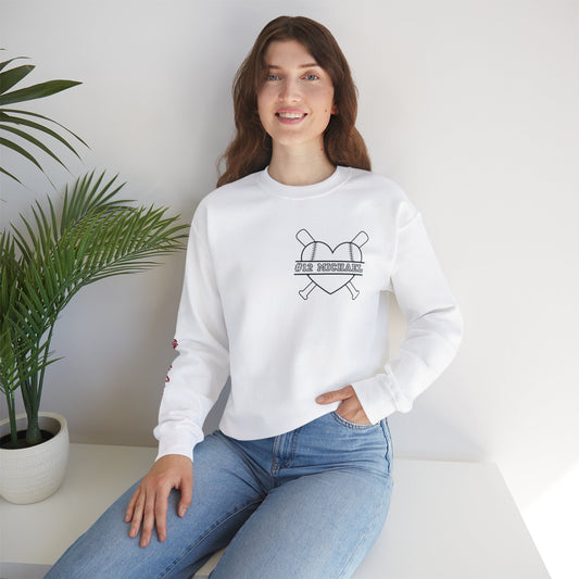 Personalized Baseball Mom Sweatshirt