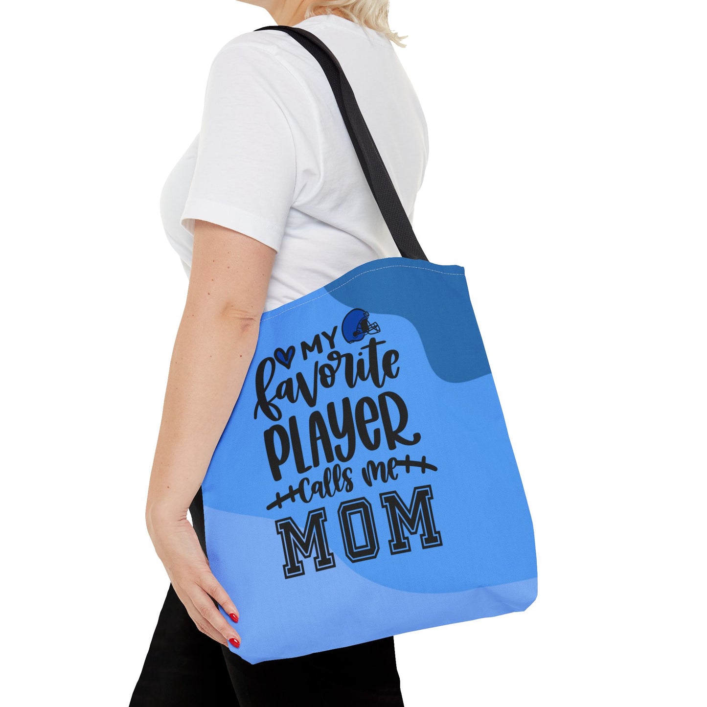 Football Mom Tote Bag